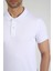 Erkek Polo Yaka T-Shirt Neo-Tune Beyaz 5