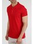 Erkek Polo Yaka T-Shirt Neo-Tune Kırmızı 3