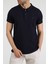 Erkek Polo Yaka T-Shirt Neo-Tune Lacivert 3