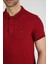 Erkek Polo Yaka T-Shirt Neo-Essential Bordo 5