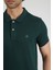 Erkek Polo Yaka T-Shirt Neo-Essential Koyu Yeşil 5