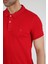 Erkek Polo Yaka T-Shirt Neo-Essential Kırmızı 5