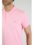 Erkek Polo Yaka T-Shirt Neo-Essential Pembe 5