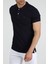 Erkek Polo Yaka T-Shirt Neo-Essential Lacivert 3