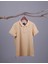 Erkek Polo Yaka T-Shirt Neo-Essential Bej 1