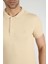 Erkek Polo Yaka T-Shirt Neo-Essential Bej 5