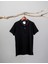 Erkek Polo Yaka T-Shirt Neo-Essential Siyah 1