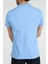 Erkek Polo Yaka T-Shirt Neo-Essential Açık Mavi 4