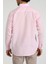 Relaxed Fit Düğmeli Yaka Gömlek Neo-Epherest Pembe 3