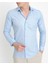 Gk 157 Slim Fit Açık Mavi Klasik Gömlek 1