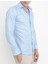 Gk 157 Slim Fit Açık Mavi Klasik Gömlek 3
