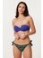 Dolgulu Straplez Bikini Takım 217333 Desenli 1