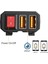 4.2A / 5V Suya Dayanıklı Motosiklet Usb Şarj Cihazı, Voltmetreli Ve Açma/Kapama Anahtarlı Akıllı Telefon / Tablet Için Hızlı Şarj Mavi (Yurt Dışından) 4