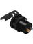 Alüminyum Alaşımlı Hızlı Şarj Qc 3.0 Voltmetre Şarj Cihazı İle Çift Usb Siyah Kabuk Kırmızı Işık Araba Motosiklet Plaj Arabası Rv Suv (Yurt Dışından) 3