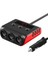Araç Adaptörü, 4 Usb Bağlantı Noktalı Ve 3 Soketli 100W 12V/24V Araç Şarj Cihazı, Güç Dağıtıcı, Açma/Kapama Anahtarı Ve Voltaj Göstergesi--Kırmızı (Yurt Dışından) 1