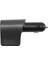Hy10 3.1A 3 Usb Hızlı Şarj Araç Telefonu Şarj Adaptörü Voltmetre İle Ette Soket Dc 12-24V (Siyah) (Yurt Dışından) 3