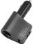Hy10 3.1A 3 Usb Hızlı Şarj Araç Telefonu Şarj Adaptörü Voltmetre İle Ette Soket Dc 12-24V (Siyah) (Yurt Dışından) 4