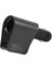 Hy10 3.1A 3 Usb Hızlı Şarj Araç Telefonu Şarj Adaptörü Voltmetre İle Ette Soket Dc 12-24V (Siyah) (Yurt Dışından) 5