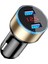 Çok Fonksiyonlu Araç Şarj Cihazı Çift Usb Qc 3.0 Adaptörü Her Türlü Telefon Için Led Voltmetre (Yurt Dışından) 1
