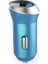 Fashion 5V/1A Tek Usb Araç Şarj Cihazı Qc2.0 Hızlı Şarj Beyaz Gümüşi Geri (Yurt Dışından) 1