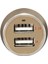 12V 24V 3.1A Araba Ikiz Çift Usb Çıkışlı Şarj Adaptörü # ##Siyah#Mavi#Kırmızı - (Yurt Dışından) 4