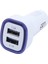 2.1A Led Usb Çift 2 Bağlantı Noktalı Sıcak Adaptör Soketi Araç Şarj Cihazı Iphone/Samsung/Htc Mavi (Yurt Dışından) 1