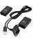 2 Pil + Xbox 360 Pil Için Şarj Kablosu Kablosuz/Kablolu Denetleyici Bateria Şarj Edilebilir 4800Mah Pil Paketi (Yurt Dışından) 5