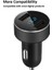 Çift Usb Araç Şarj Çıkışı 4 8A Araç Adaptörü Çakmak Gerilim Ölçer İphone İpad Samsung Lg Için Uyumlu Diğer Usb Cihazları Siyah (Yurt Dışından) 5