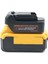 Dewalt Dcb200 Dcb205 Için Pil Adaptörü Dcb205 Li-Ion Pil Için Milwaukee M18 Pil Adaptörü Için Akım Dönüştürücü - Siyah (Yurt Dışından) 2