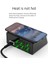 100W Çoklu Usb Hızlı Şarj Cihazı 8 Port Usb Lcd Hızlı Şarj 3.0 Pd 30W 10W Kablosuz Akıllı Telefon Için Şarj Ingiltere Tak (Yurt Dışından) 5
