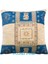 Geometrik Desenli Açık Mavi Kırlent Kılıfı 45 x 45 cm 1