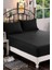 Ranforce Kumaş Lastikli Çarşaf Takımı 140x190 Siyah 3