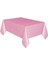 Pembe Renk 120 x 180 cm Doğum Günü Plastik Masa Örtüsü 1
