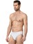 3 Adet Beyaz Renk Spor Slip Külot 1