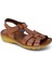 Trendyshose 19S-860 Zn Deri Çırtlı Anatomic Confort Günlük Sandalet 1