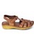 Trendyshose 19S-860 Zn Deri Çırtlı Anatomic Confort Günlük Sandalet 2