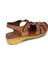 Trendyshose 19S-860 Zn Deri Çırtlı Anatomic Confort Günlük Sandalet 4