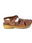 Trendyshose 19S-863 Zn Deri Çırtlı Anatomic Confort Günlük Sandalet 2