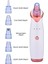 5 Başlıklı Cilt Temizleme Vakum Aleti Multifunctional Cleaning Instrument Kırmızı-Beyaz Detaylı Mujgan 4