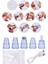 5 Başlıklı Cilt Temizleme Vakum Aleti Multifunctional Cleaning Instrument Kırmızı-Beyaz Detaylı Mujgan 5