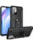 Xiaomi Poco M3 Pro Kılıf Zore Vega Yüzüklü Standlı Zırh Kılıf 1