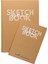 Academy Ciltli A5 Kraft Sketch Pad 96yp 80gr - Kraft 1