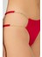 Kırmızı Tüllü Ayarlanabilir Lastikli Brezilya Külot 4