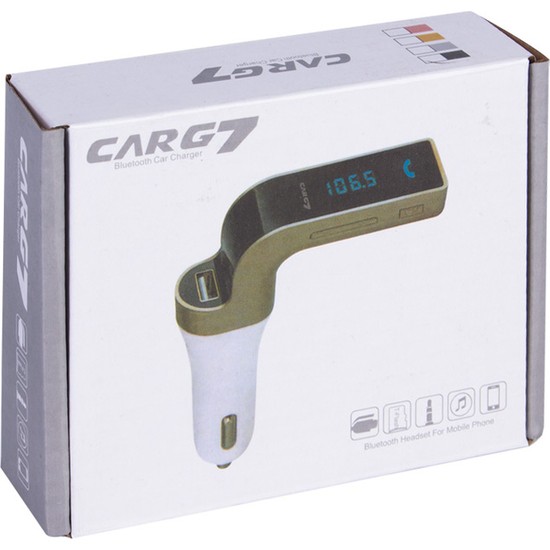 CARG7 Carge7 Araç Kiti Fm Transmitter USB Girişli Fiyatı