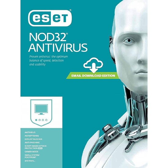 Eset NOD32 & Internet Security 2021 1-3-5-10 Kullanıcı Dijital Lisans