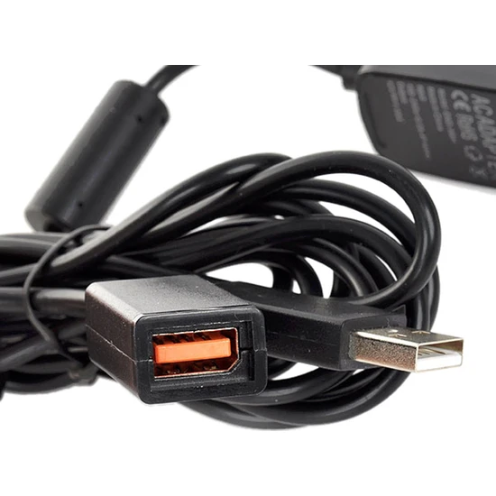 Lighthian Xbox 360 Kinect Sensörü Için USB Ac Adaptör Güç Kaynağı