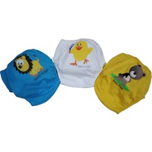 Poopes 3 Lü Erkek Çocuk Alıştırma Külodu