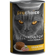 Pro Choice Tavuklu Yetişkin Kedi Konservesi 12X400 gr