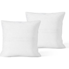 Valena Home 2'li Kırlent Kılıfı Iç Yastığı Minder 60 x 60 cm 600 gr Silikon Elyaf