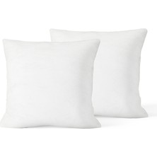 Valena Home 2'li Kırlent Kılıfı Iç Yastığı 65 x 65 cm 750 gr Silikon Elyaf
